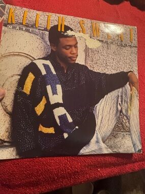 Keith Sweat Make it Last Forever LP Vinyl record. Elektra Records 1987